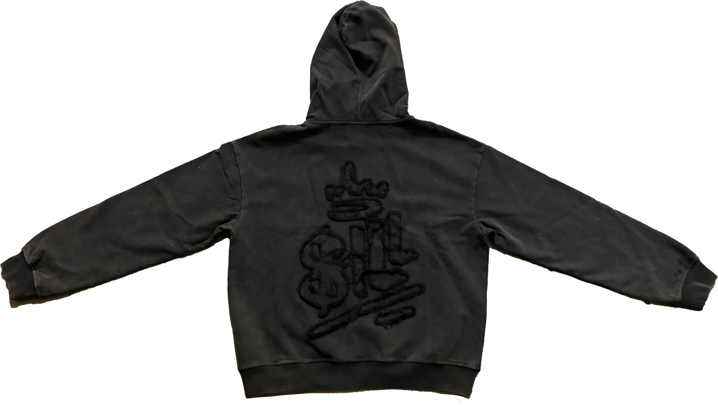 Still... Distressed Logo Hoodie