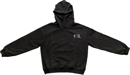 Still... Distressed Logo Hoodie